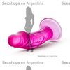 Dildo realistico con sopapa de 4 pulgadas